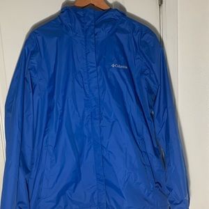Never worn blue Columbia jacket